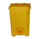 Pedal Bin; 50L; Polypropylene; Yellow
