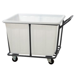 Container Trolley; 250L; Black/White
