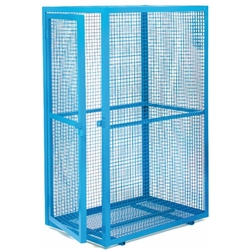 Security Cage; 1630 x 700 x 1000; Single Door; 500kg; Blue