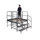 Platform System-4 (2x2)x500Hmm Plat. - 1 Tread Unit & 7 Guards