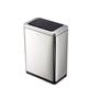 Durable NO TOUCH DUO Sensor Waste Bin 2 x 20L Capacity Silver - 342423