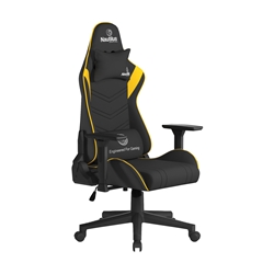 Apollo – Ergonomic Gaming Chair with 4D Multi-Dimensional Armrest & 155° Tilt Yellow/Black