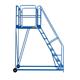 Work Platform - Stand. Incline - 1200mm Platform - 8 Tread - Blue