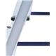 Folding Step; 5 Tread; 150kg; Aluminium; Silver