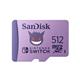 SanDisk Pokemon Nintendo Switch 512GB MicroSDXC Memory Card