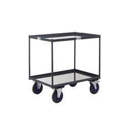 Table Top Shelf Trucks - 2 Shelf - Steel - 1000 x 700 