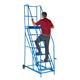 Picking Steps - 400mm Platform - 7 Tread - Blue
