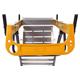 Climb-It® Glass Fibre Podium Step; 5 Tread; 150kg; Yellow/Black