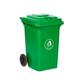 Wheelie Bin; 80L; 30% Recycled Polyethylene; Green