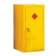 Heavy Duty Hazardous Substance Storage Cupboard; 1 Shelf; Single Door;Yellow