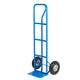 P Handle Sack Truck; Pneumatic Wheels; Steel; 100kg; Blue