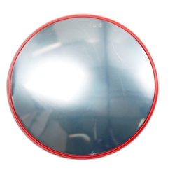 Indoor Mirror; 800mm dia; Orange