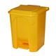 Pedal Bin; 30L; Polypropylene; Yellow