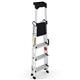 Professional Stepladders with Carry Handle - 4 Tread