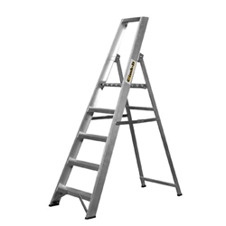 Climb-It® Aluminium Platform Stepladder; 6 Tread; 150kg; Silver