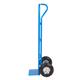 P Handle Sack Truck; Pneumatic Wheels; Steel; 100kg; Blue