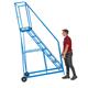 Picking Steps - 400mm Platform - 8 Tread - Blue
