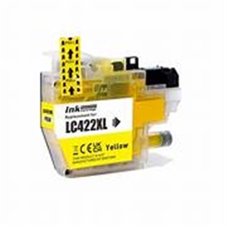 Compatible Brother LC422XLY Yellow Ink