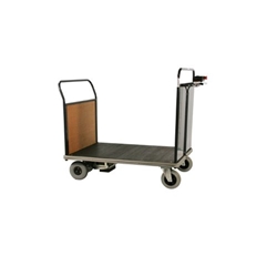 Powered Platform Truck - Steel End with Timber Opp End - Small