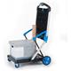 Proplaz® Clever Trolley c/w 2 Folding Boxes; Injected Moulded Plastic/Anodised Aluminium; 70kg; Black/Blue/Silver
