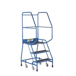 Weigh Reactive Steps - 3 Tread - Anti Slip - Blue