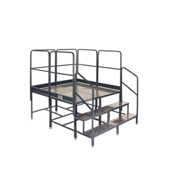 Platform System-4 (2x2)x500Hmm Plat. - 1 Tread Unit & 7 Guards