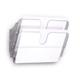 Durable FLEXIPLUS 2 A4 Landscape Literature Holder Wall Mounted Document Holder Clear - 1709014400