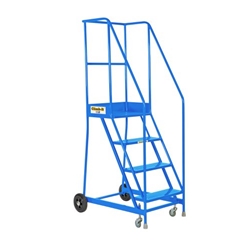 Picking Steps - 400mm Platform - 4 Tread - Blue