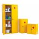 Heavy Duty Hazardous Substance Storage Cupboard; 1 Shelf; Single Door;Yellow