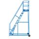 Warehouse Steps - 600mm Platform - 14 Tread - Blue