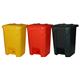 Pedal Bin; 80L; Polypropylene; Dark Grey