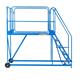 Work Platform - Stand. Incline - 1800mm Platform - 9 Tread - Blue