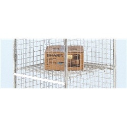 Demountable Roll Container; Optional shelf to suit Demountable Roll Container; Internal Height mm: ; 500kg; Silver