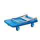 Proplaz® Super Silent Platform Trolley; Super Silent Castors; Steel/Plastic; 300kg; Blue/Grey