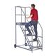 Easy Climb Steps - 600mm Platform - 4 Tread - Grey