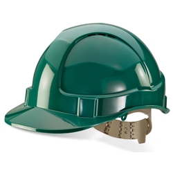 Beeswift Comfort Vented Safety Helmet Green 