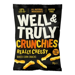 Well&Truly Crunchy Cheese Sticks 30g [Pack of 10]