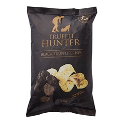 Truffle Hunter Black Truffle Crisps 125g Bag [Pack of 12]