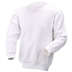 Beeswift Polycotton Sweatshirt White Xxxl