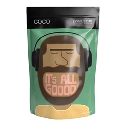 Coco Chocolatier Tangy Fizzy Cherries Sweets 100g [Pack of 12]