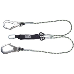 1.8M Kernmantel Twin Leg Energy Absorbing Lanyard