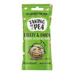 Taking the Pea Cheesy & Onion 25g Pod Pack [Pack of 12]