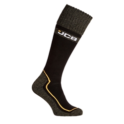 JCB Workwear Pro Tech Wellington Socks Black 9-12