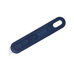 Auto-Retract Volo Disposable Md Safety Knife Navy Blue 