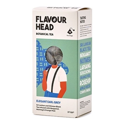 Flavour Head Elegant Earl Grey Botanical Tea 37.5g [Pack of 6]