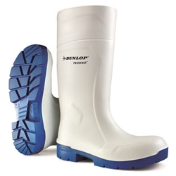 Dunlop Purofort Multigrip Safety Wellingtons White 12