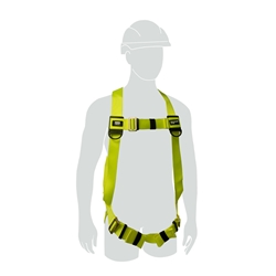 H100 1 Point Universal Size Harness Yellow 