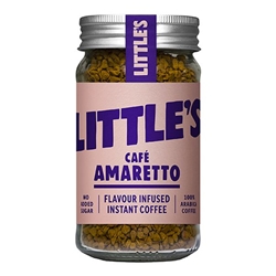 Little's Café Amaretto Flavour Instant Coffee 50g [Pack of 6]