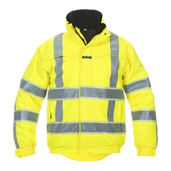 Hydrowear India Hi-Vis Gid Pilot Jacket Saturn Yellow Xxl