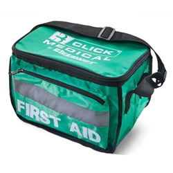 Click Medical Heavy Duty First Aid Bag Green 34X22Cm